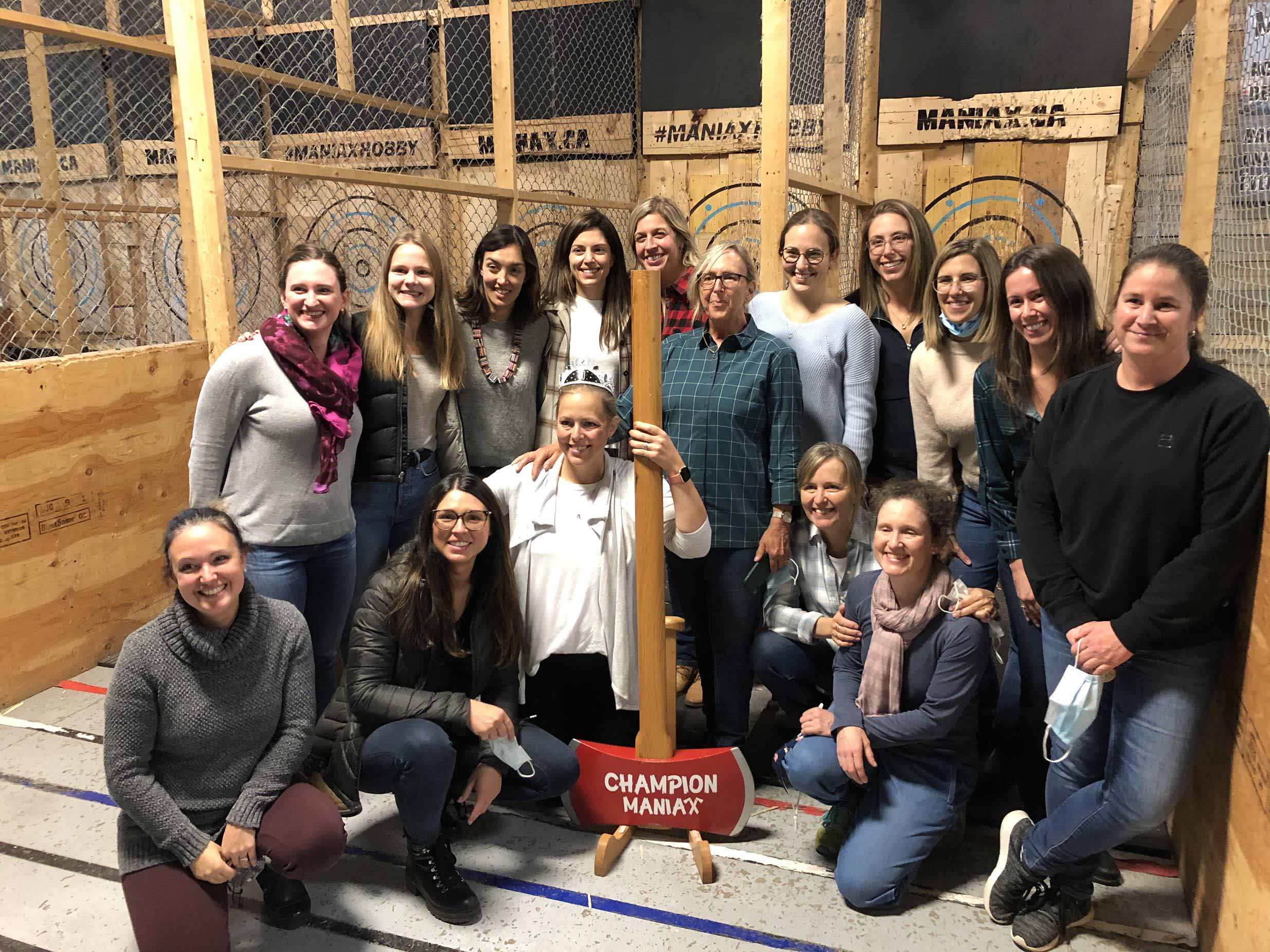 Maniax Laval / Axe Throwing / Bachelorette Party