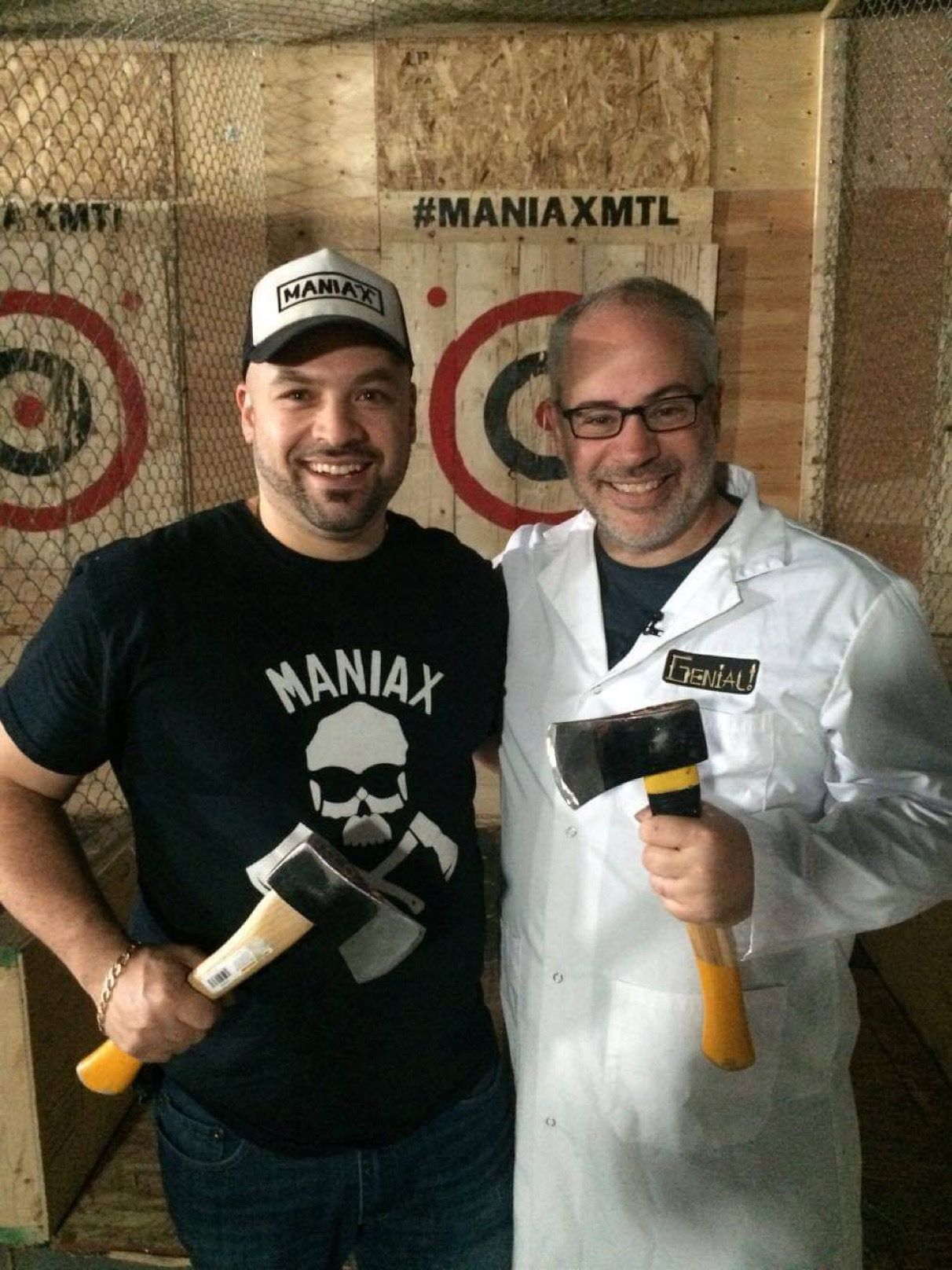 Maniax Laval / Axe Throwing / Alain Gagnon