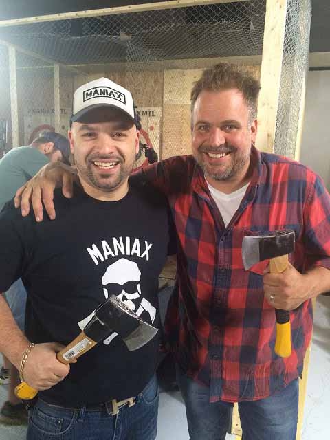 Maniax Laval / Axe Throwing / Stephane Bellavence