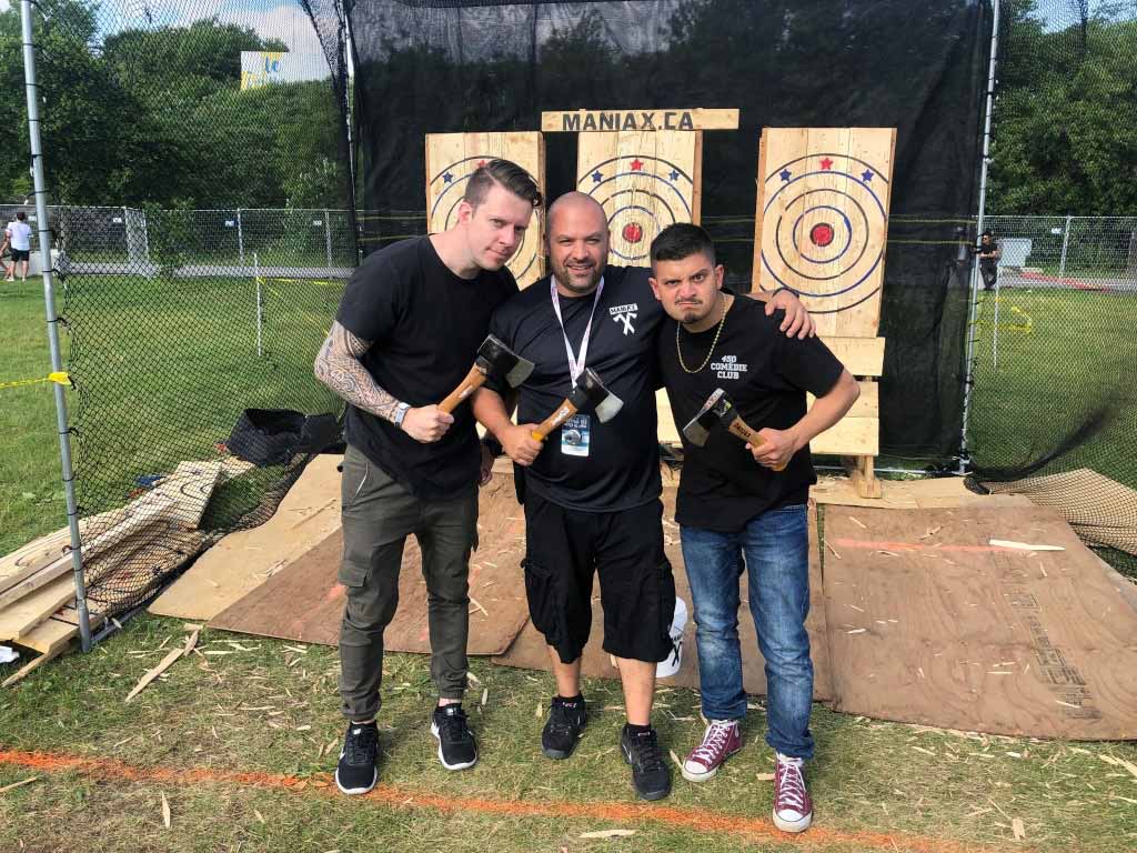 Maniax Laval / Axe Throwing