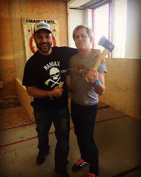 Maniax Laval / Axe Throwing / Alex Perron